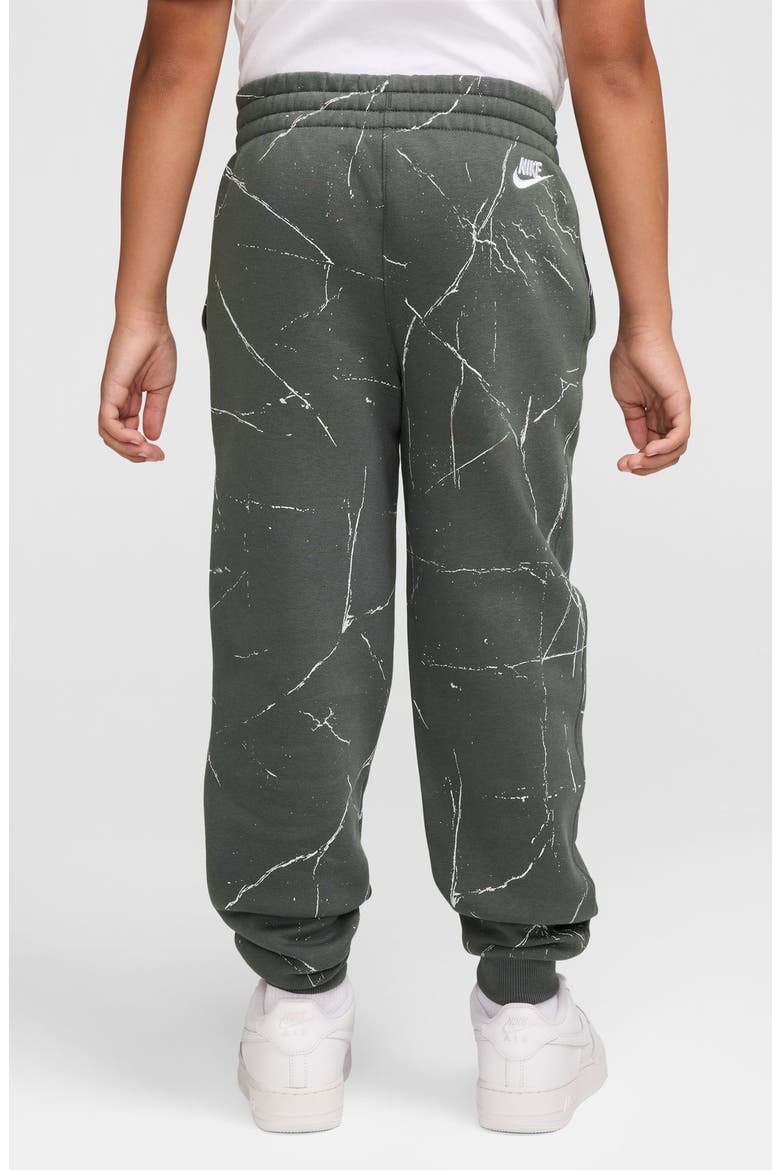 Kids' Sportswear Club Fleece Jogger Pants, Alternate, color, CAMO GREEN/ WHITE