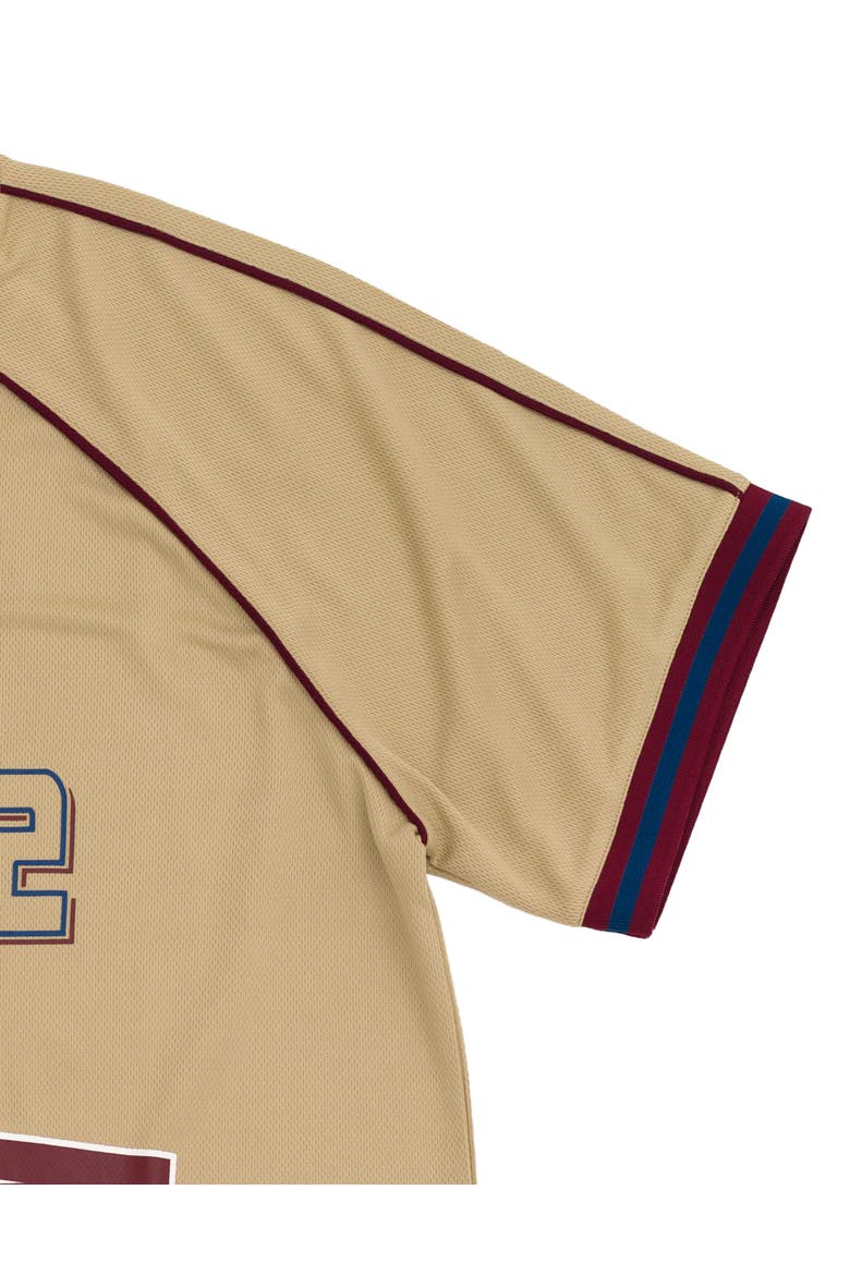 Spider-Man Athletic Jersey Shirt  V-neck T-Shirt, Alternate, color, Khaki Spider Man