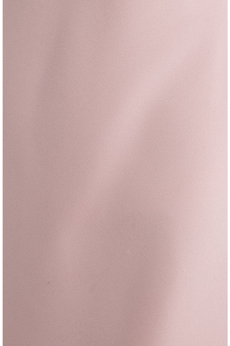 Mirelis Bow Satin Minidress, Alternate, color, POTPOURRI PINK