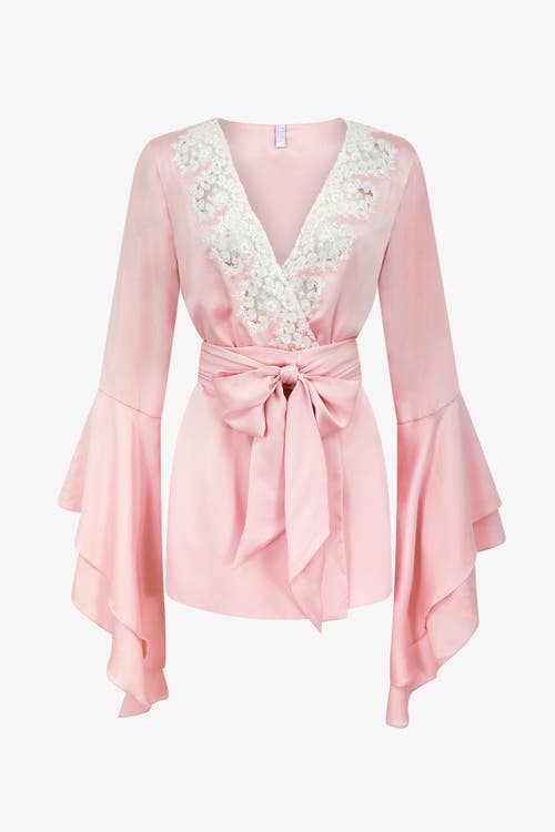 Scarlett Gasque The Darling Robe In Pink
