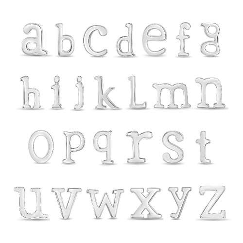 IN SEASON JEWELRY IN SEASON JEWELRY POLISHED INITIAL LETTERS EARRINGS