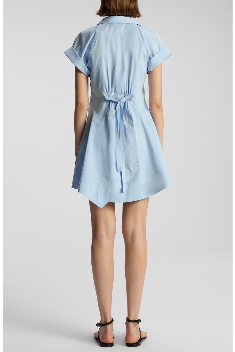 Julie Cotton Chambray Shirtdress, Alternate, color, SKY BLUE