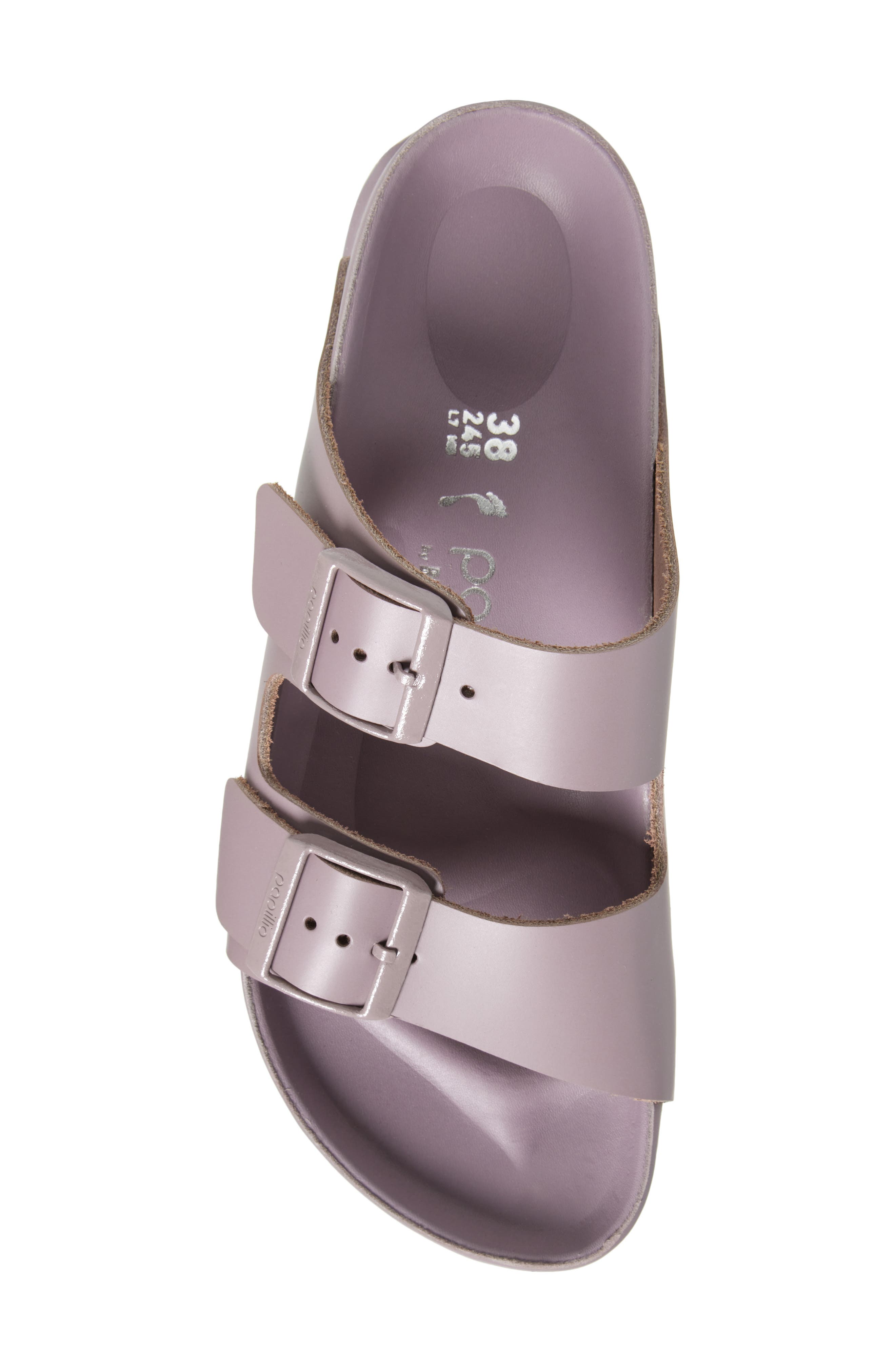 Papillio by Birkenstock Arizona Flex Exquisite Platform Sandal, Alternate, color, FADED PURPLE