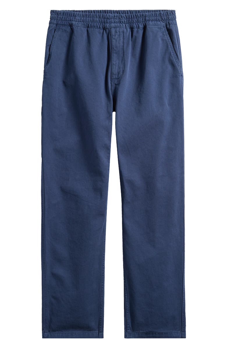 Carhartt Work In Progress Flint Straight Leg Twill Pants, Alternate, color, Dusky Blue (Garment Dyed)