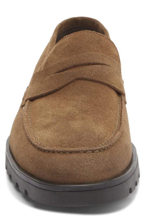 To Boot New York Orman Lug Sole Penny Loafer In Brown