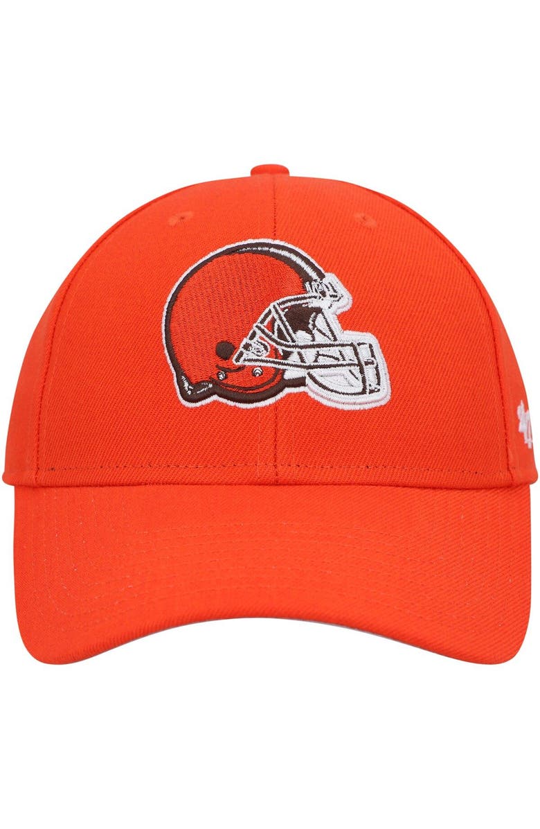'47 Men's '47 Orange Cleveland Browns MVP Adjustable Hat, Alternate, color, 
