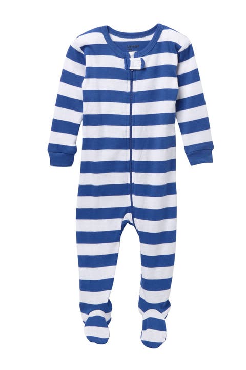 Footed Cotton Pajamas Matching Family Coordinated Stripes