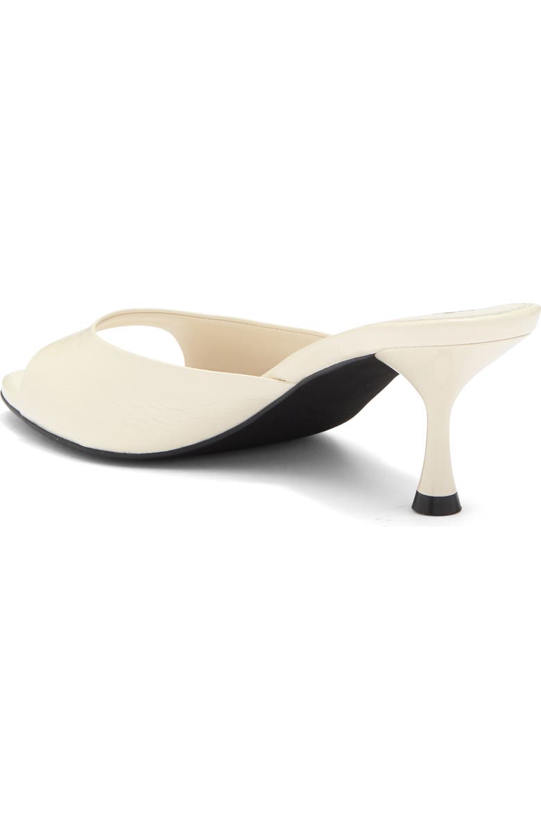 Jeffrey Campbell Spy-Kid Slide Sandal, Alternate, color, Off White Crinkle Patent
