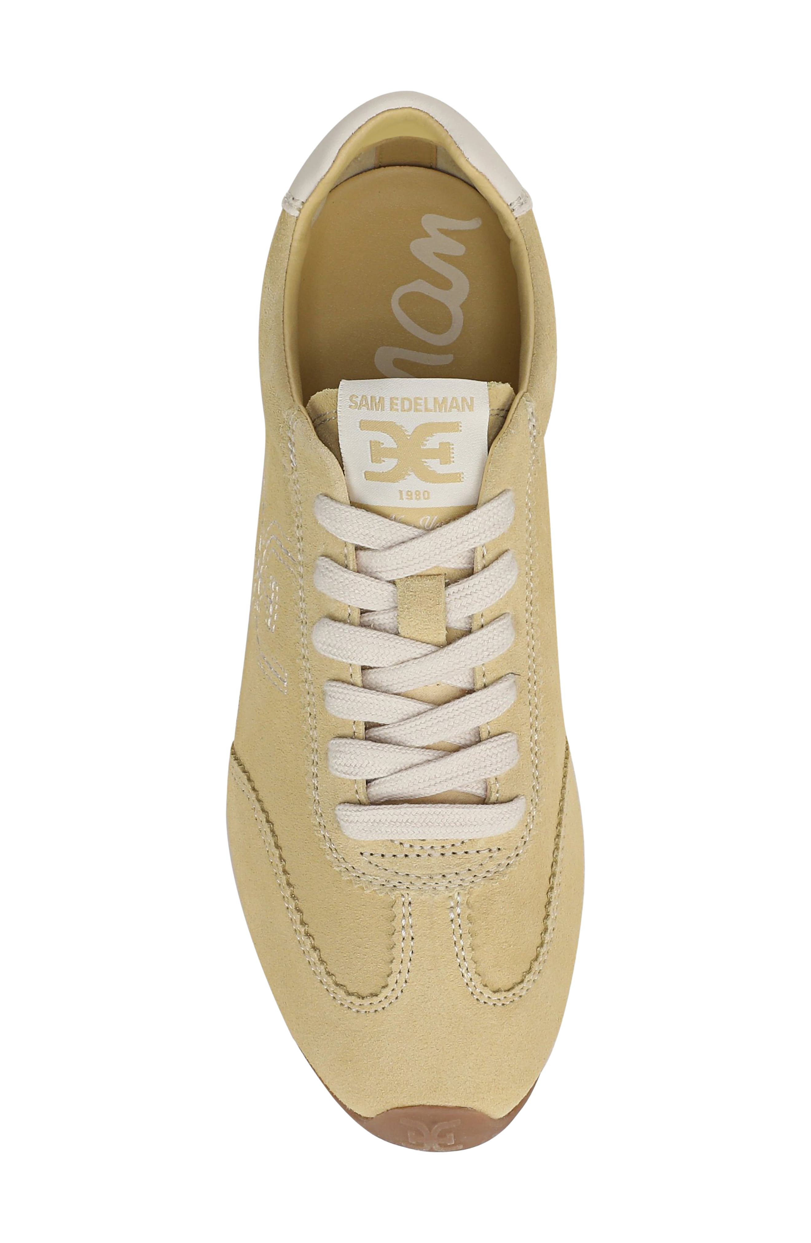 Isella Sneaker, Alternate, color, DUSTY YELLOW