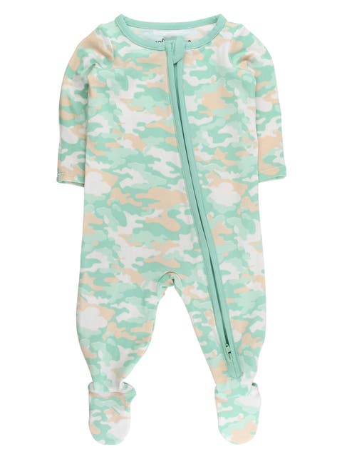 Modal Blend One Piece Footie Pajamas