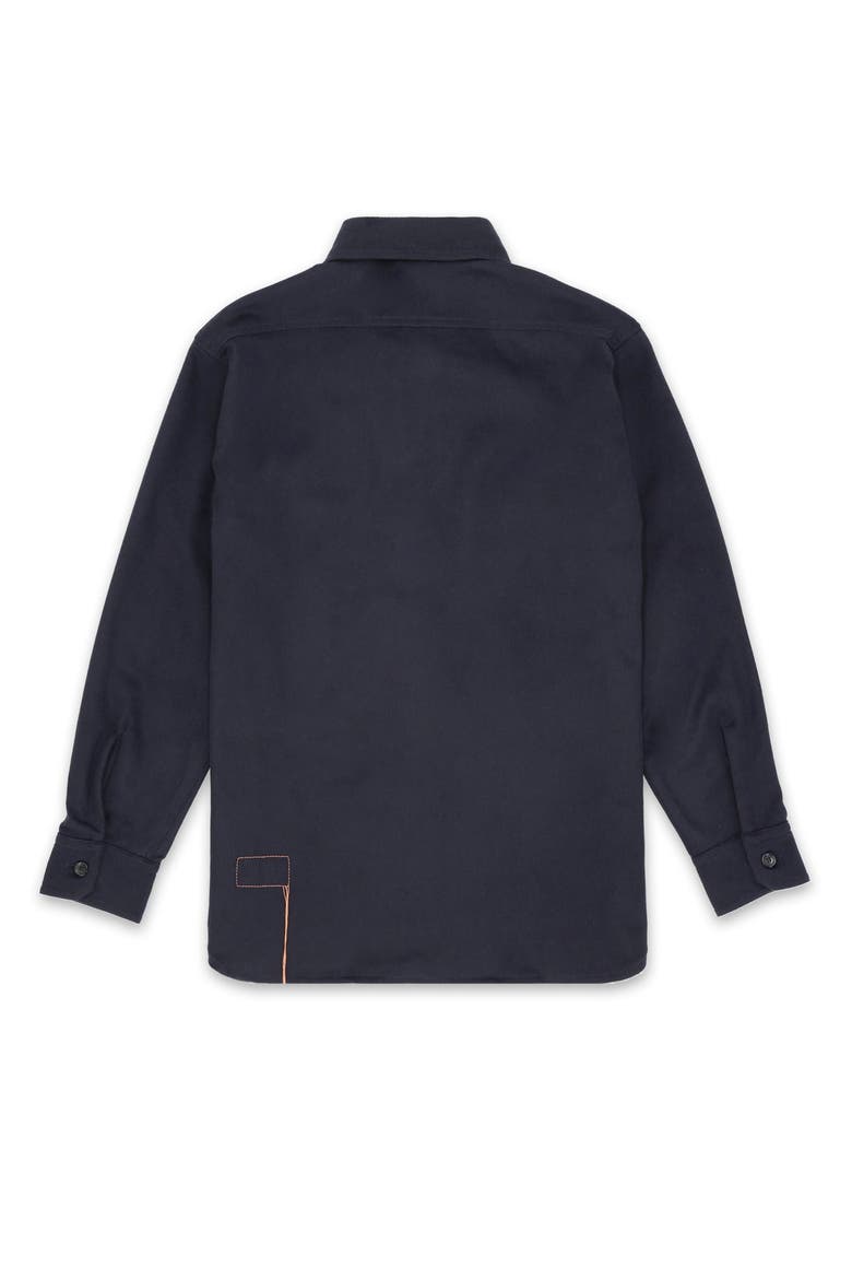 CPO 2.0 Overshirt in Fine Wool, Alternate, color, Blue