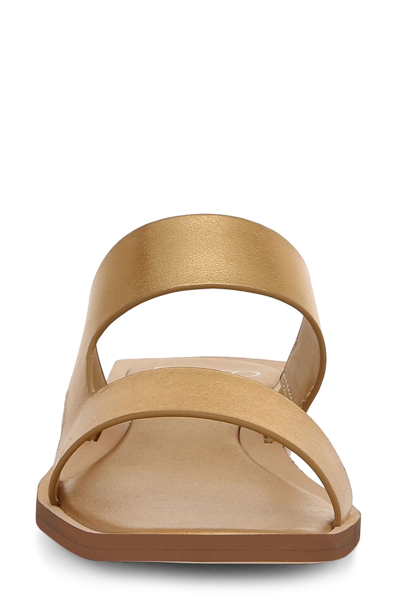 Emily Slide Sandal, Alternate, color, GOLD