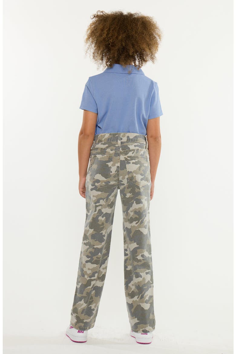 Britt High Rise Straight Jeans, Alternate, color, Camo Print