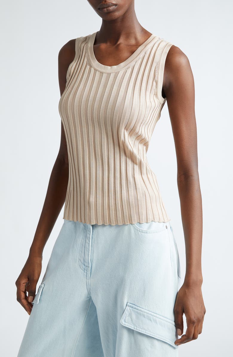 Versace Rib Tank, Alternate, color,