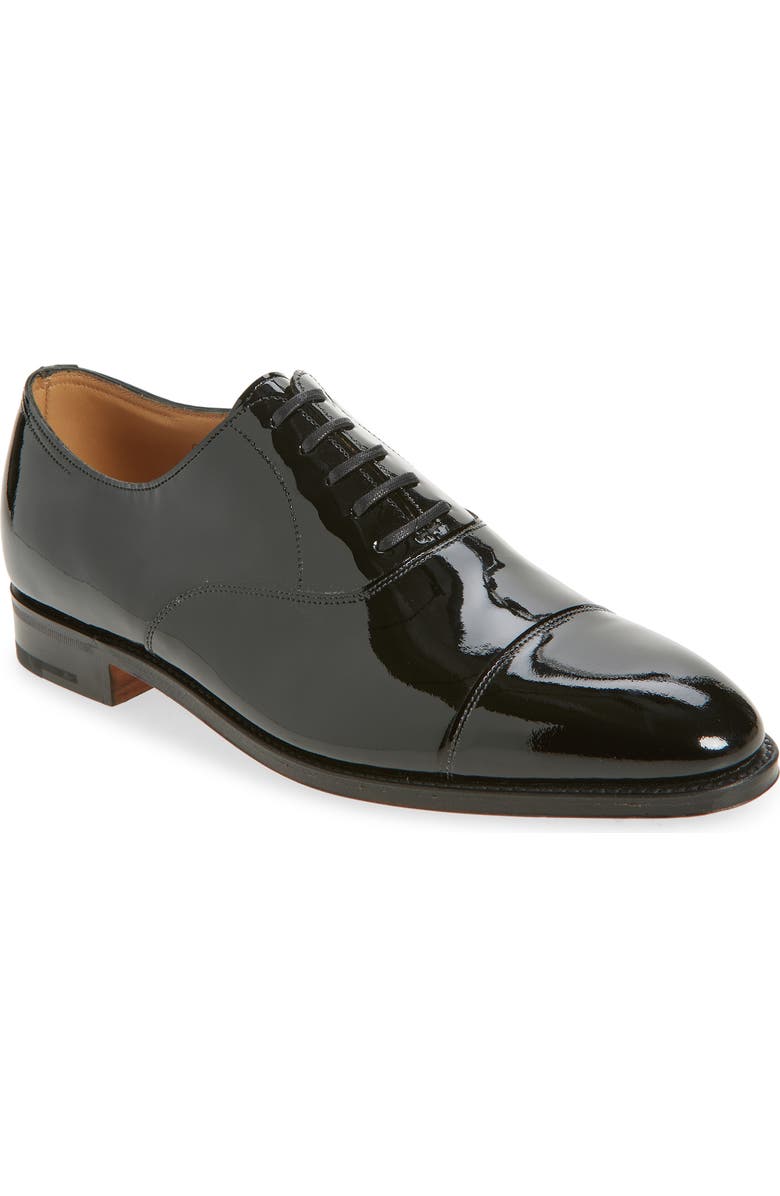 John Lobb City II Cap Toe Oxford, Main, color, Black