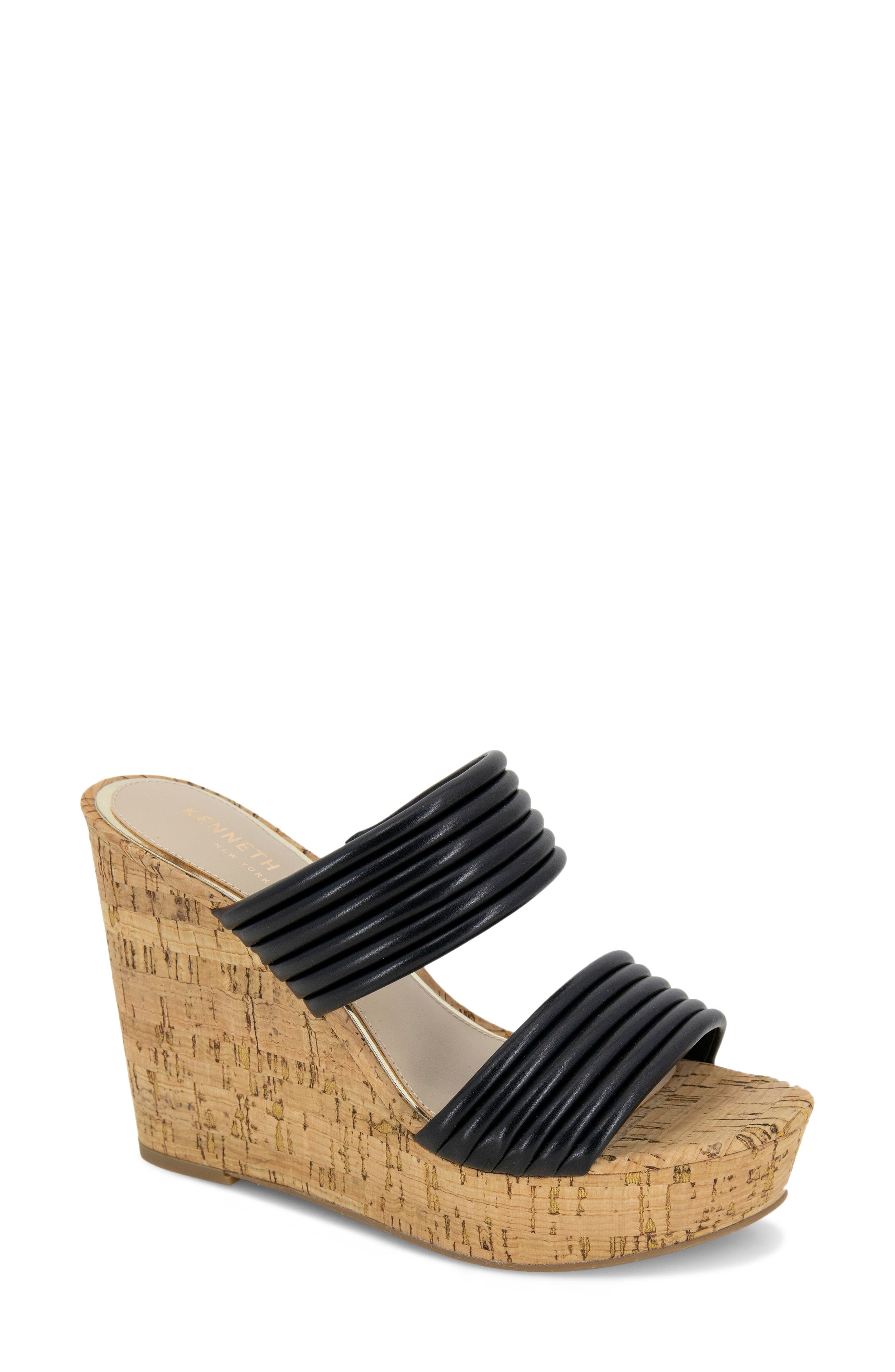 Kenneth Cole Cailyn Platform Wedge Slide Sandal, Main, color, 