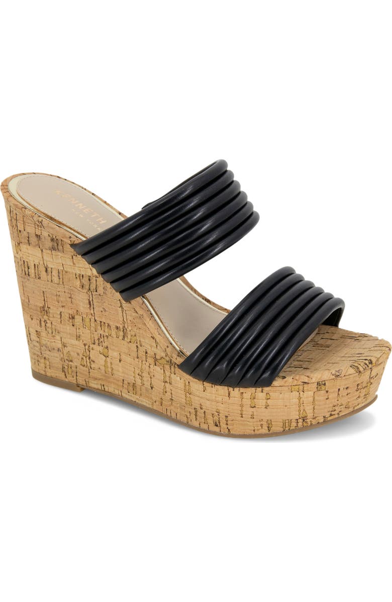 Kenneth Cole Cailyn Platform Wedge Slide Sandal, Main, color,