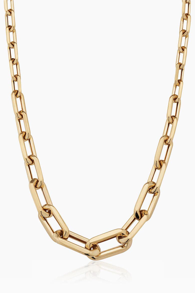 14K Yellow Gold Aurum Link Necklace, Main, color, Yellow Gold