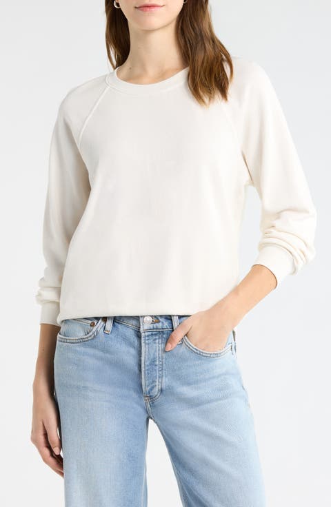 The Organic Cotton Raglan Sweatshirt