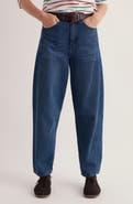 Seasalt Cornwall Boatyard High Waist Ankle Barrel Leg Jeans