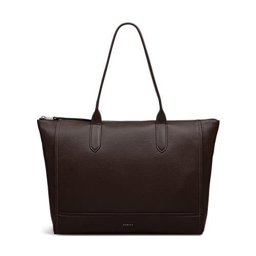 Radley Oak Street Medium Ziptop Tote Bag In Brown