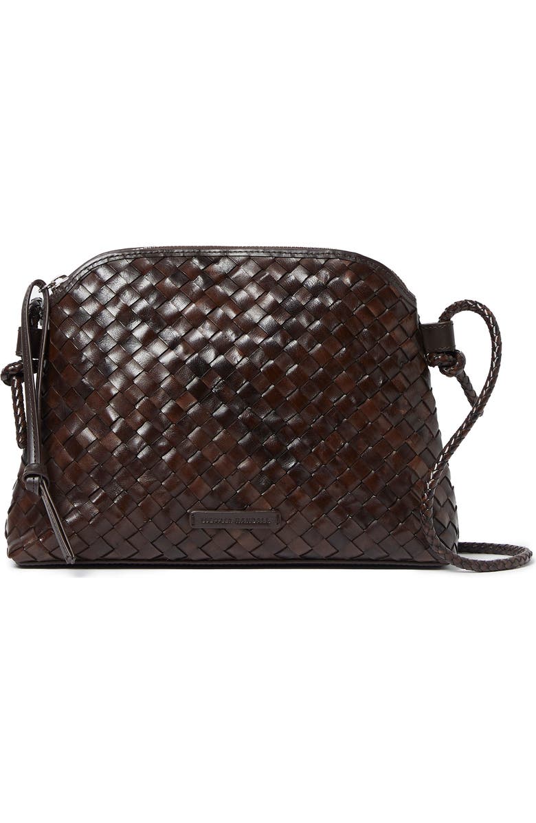 Loeffler Randall Mallory Woven Leather Crossbody Bag, Main, color,