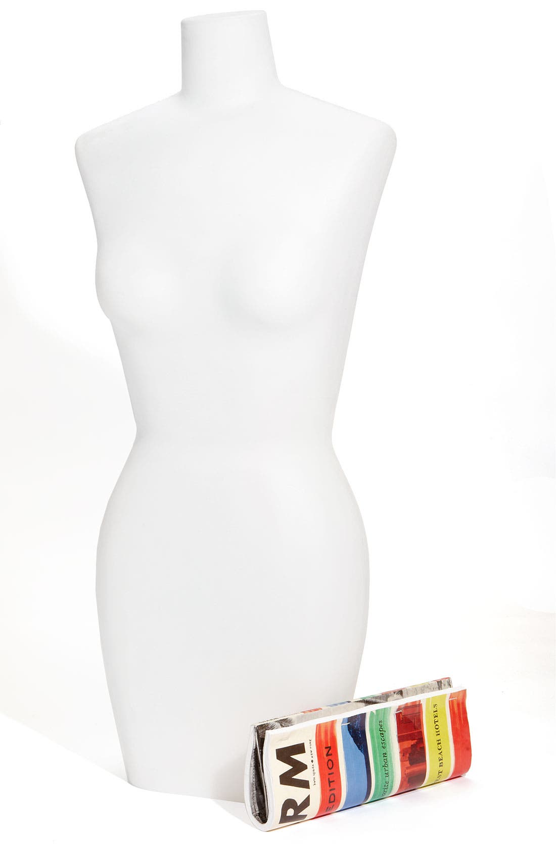 'charm - travel magazine' clutch, Alternate, color, MULTI