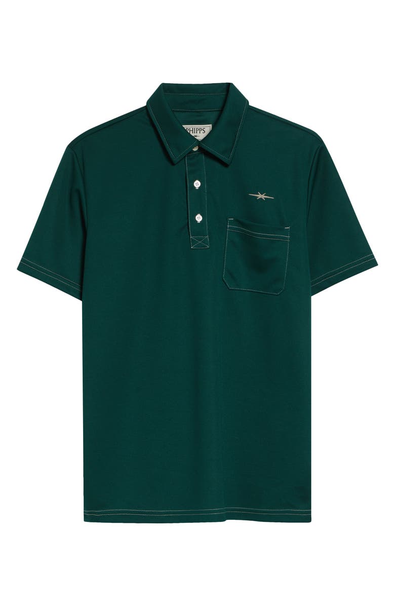 PHIPPS Coach's Polo, Main, color, Field Green