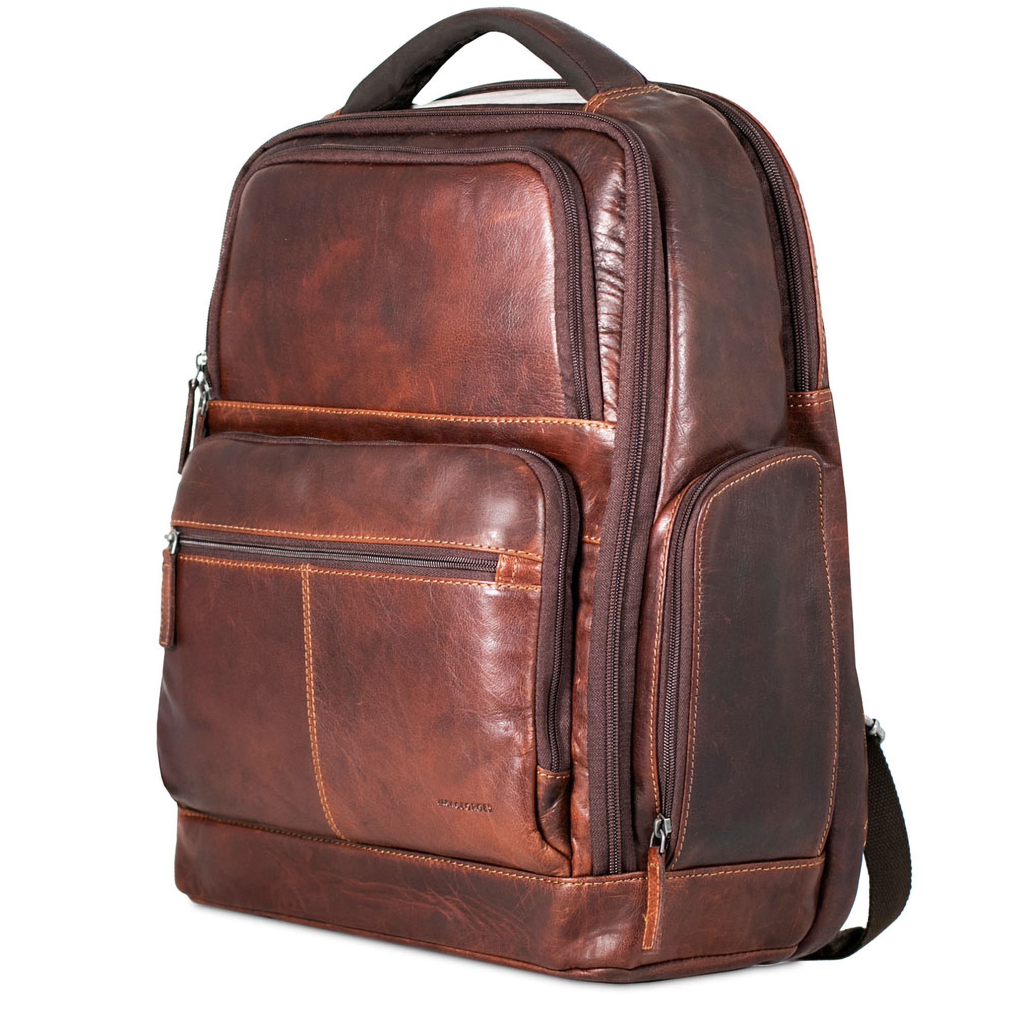 Voyager Large Tech Backpack, Alternate, color, Brown