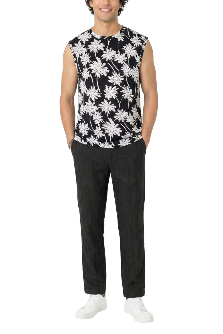 Eden Top, Main, color, Black White Palm