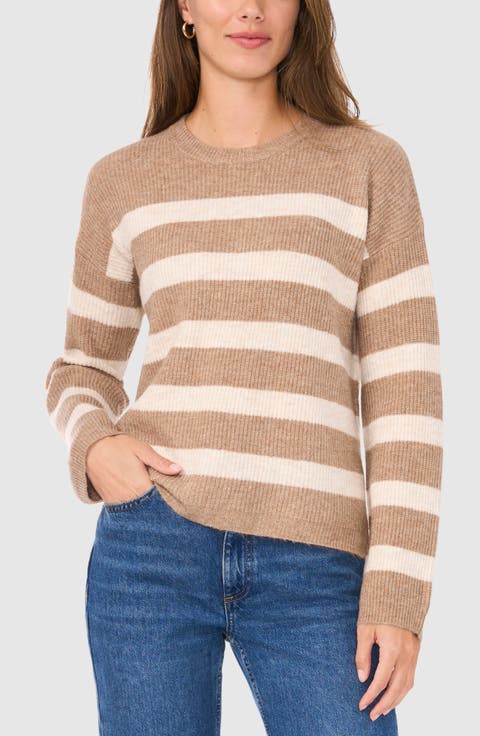 Stripe Crewneck Sweater