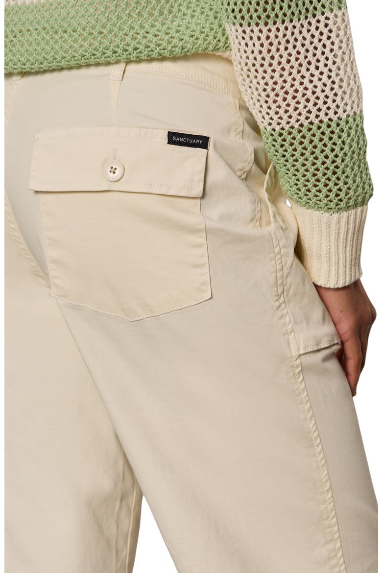 Ranger Relaxed Straight Leg Stretch Cotton Crop Pants, Alternate, color, COLLAGEN WHITE