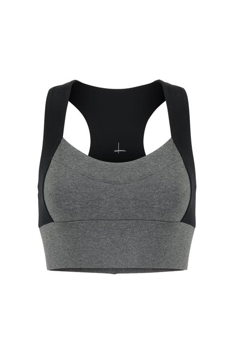 Neda Colorblock Organic Cotton Bra Top
