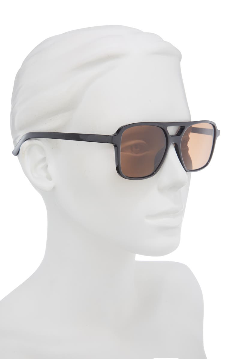 BP. Aviator Sunglasses, Alternate, color, Black