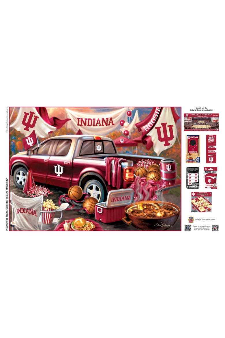 Indiana Hoosiers Gameday 1000pc Puzzle, Alternate, color, Multicolor
