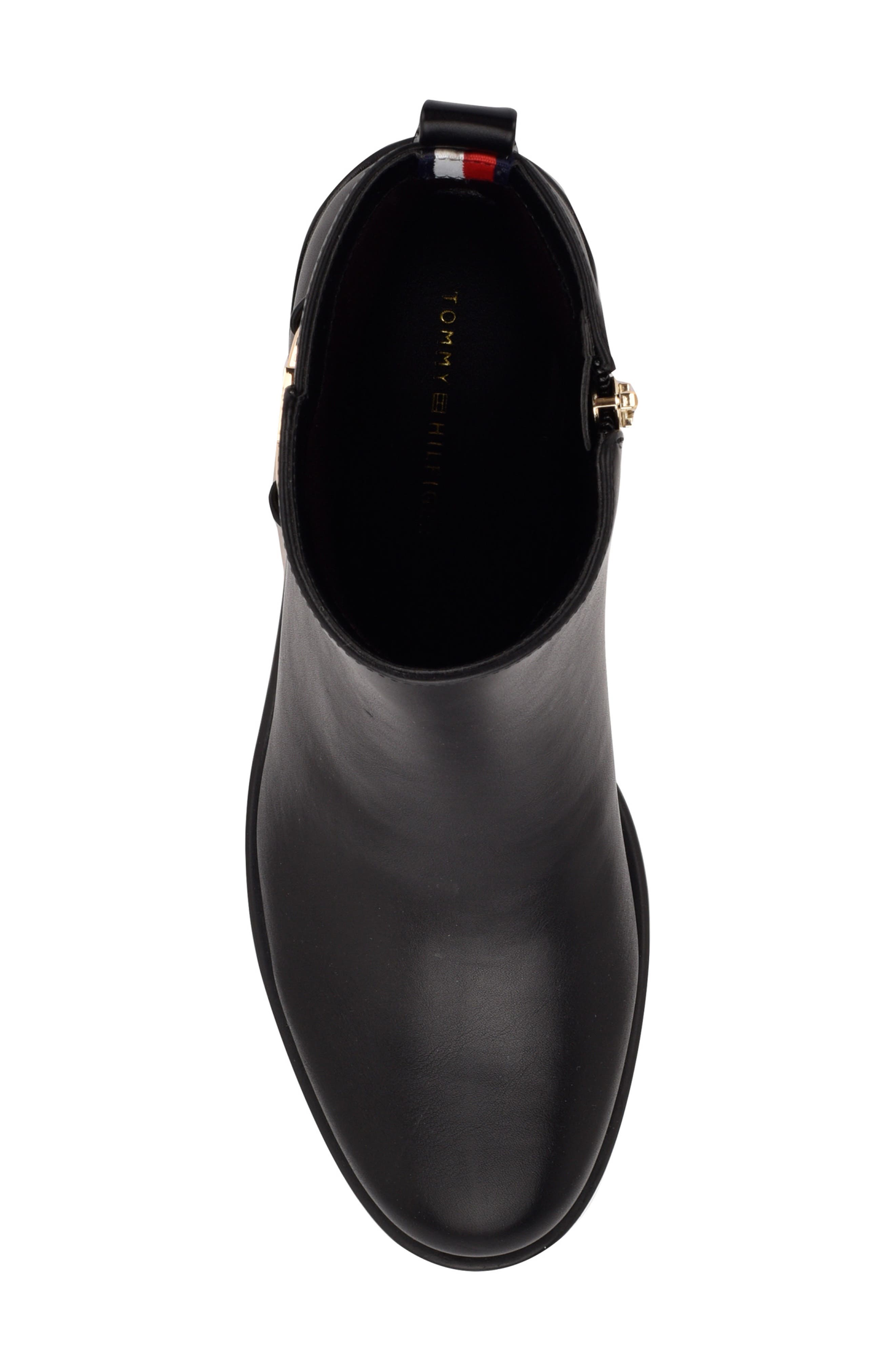 Tommy Hilfiger Imiera Faux Leather Ankle Boot, Alternate, color, 