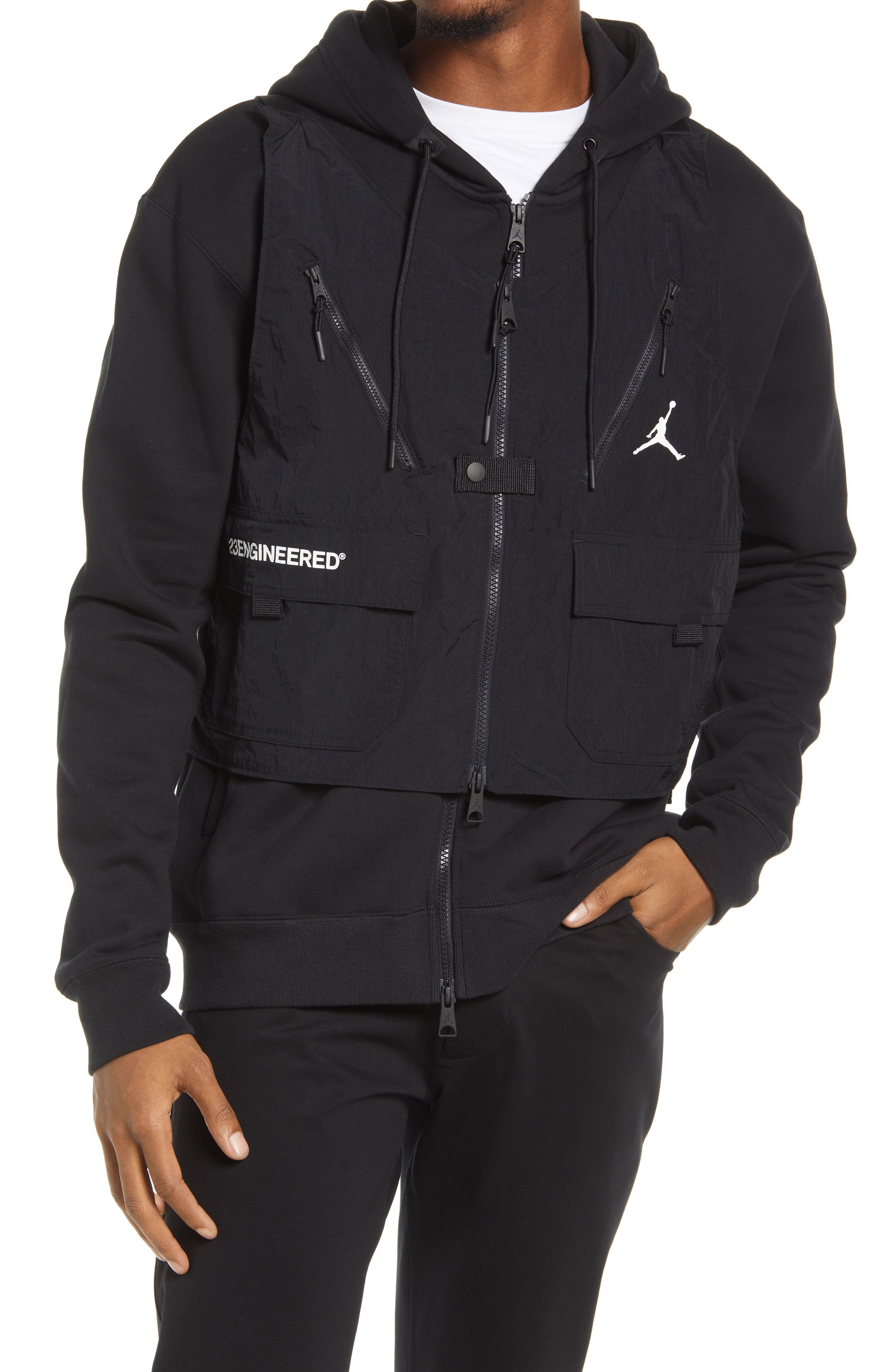 希少 2XL XL JORDAN 23 ENGINEERED セットアップ 黒 Jordan 23 Engineered Full-Zip Fleece Hoodie (Men) | Nordstrom