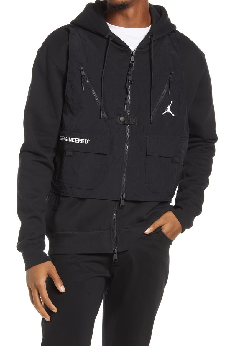 Jordan 23 Engineered Full-Zip Fleece Hoodie (Men) | Nordstrom