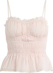 Favorite Daughter The Best Dressed Guest Shirred Camisole