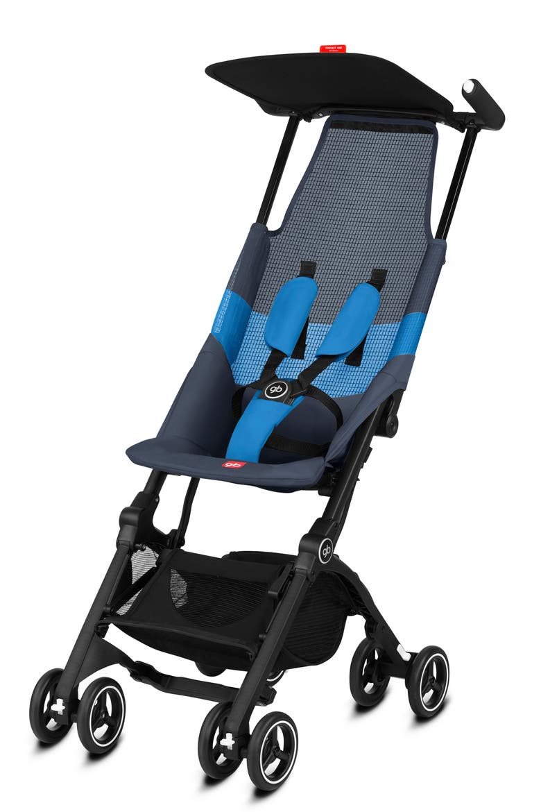 gb Pockit Air Stroller with All Terrain Wheels, Alternate, color, NIGHTBLUE