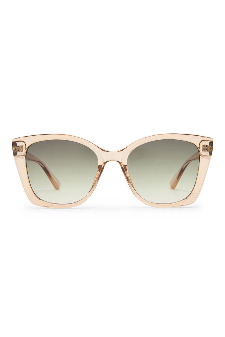 Incantation 52mm Square Sunglasses, Main, color, SAND/ KHAKI GRAD