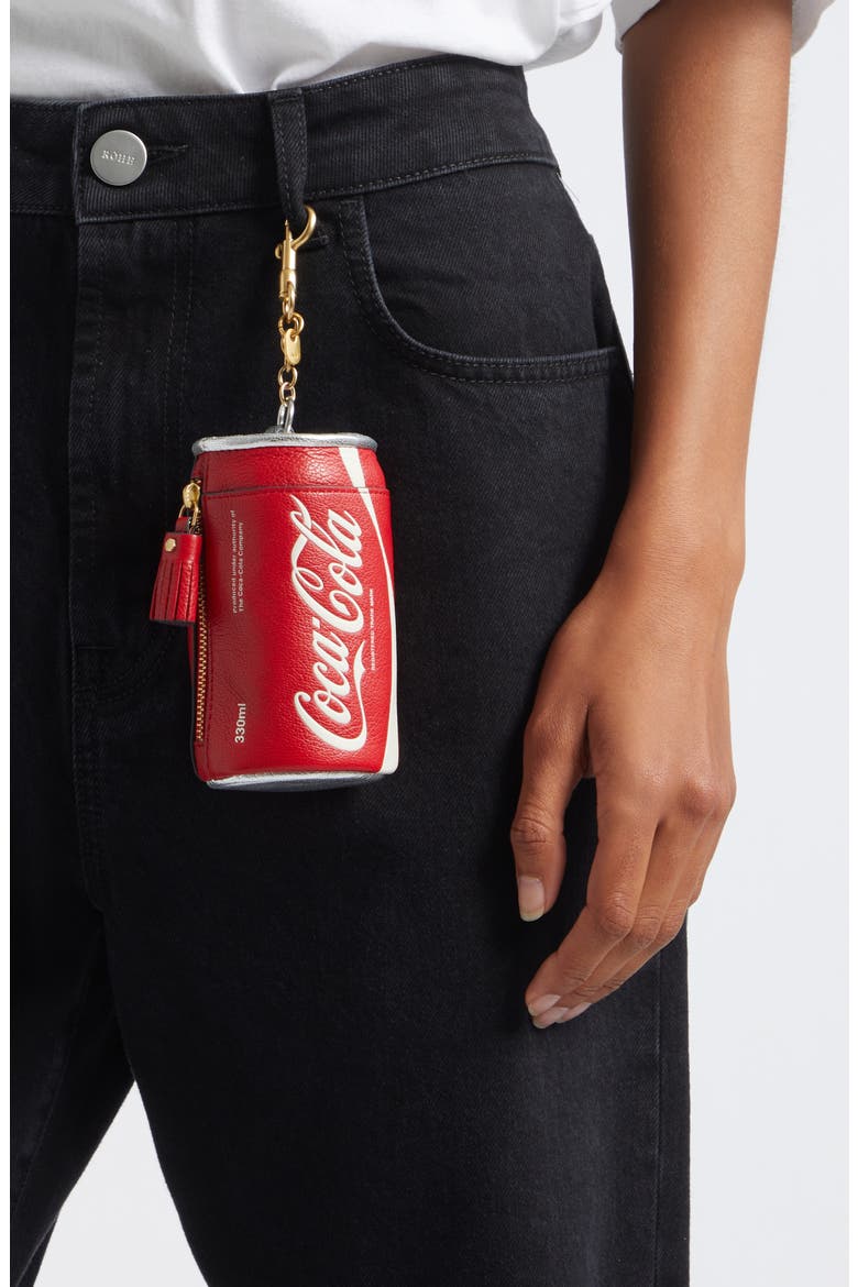 Anya Brands Coca-Cola Coin Purse, Alternate, color, RED