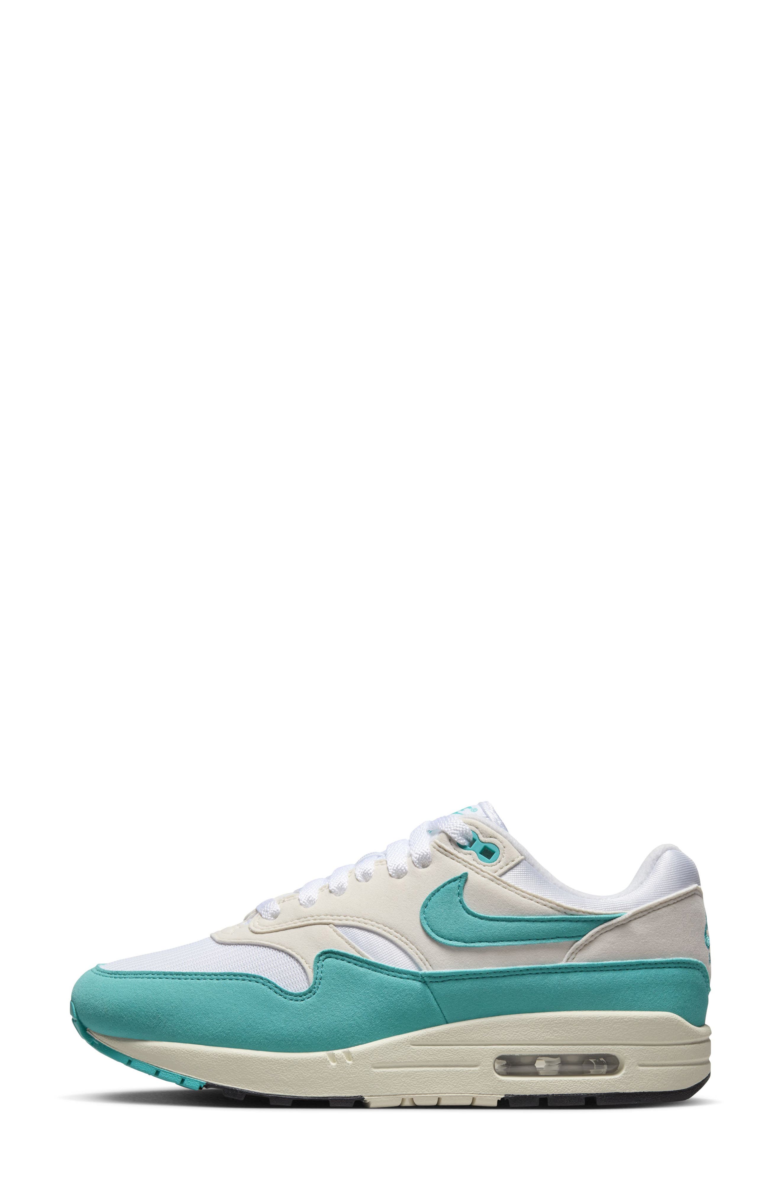 Nike Air Max 1 '87 Sneaker, Alternate, color, White/ Phantom/ Milk/ Cactus