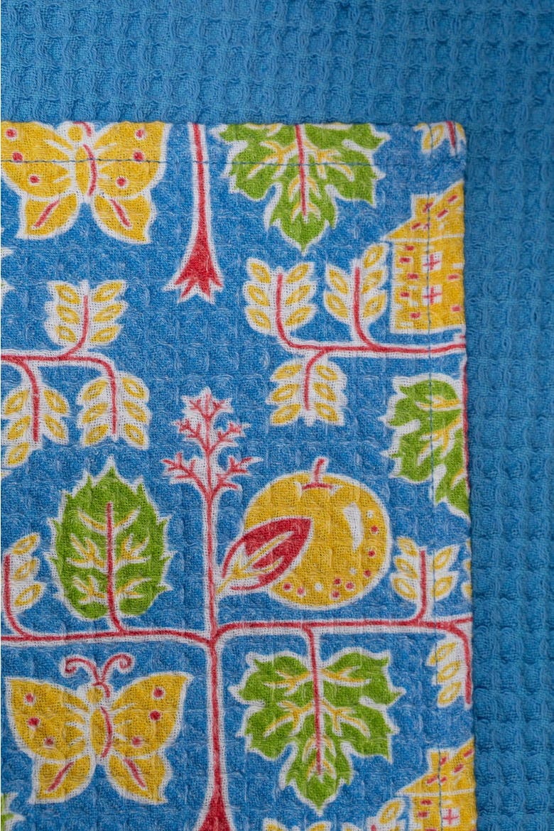 Chicken at Home Tea Towel, Set of 3, Alternate, color, Blue