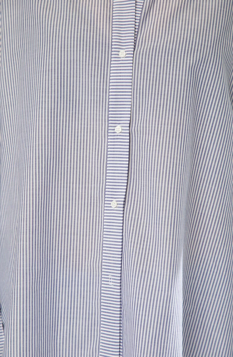 Andine Essen Provence Stripe Cotton Button-Up Pajama Top, Alternate, color, 