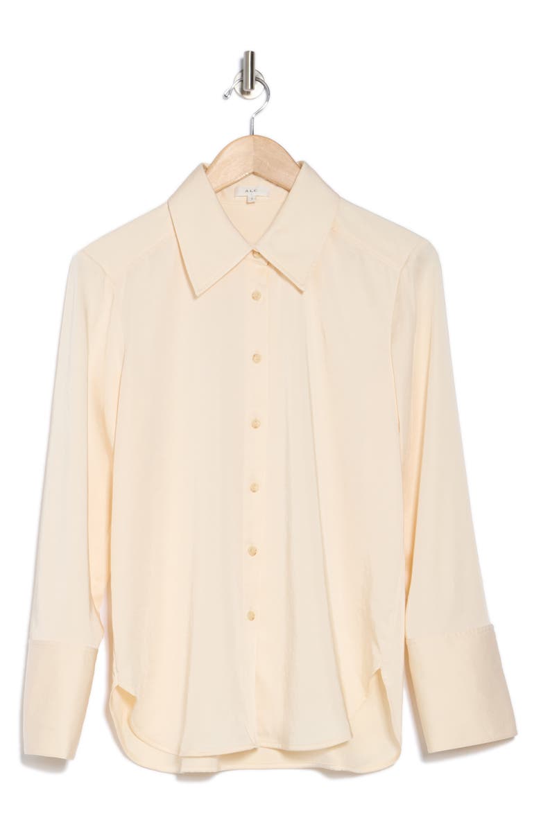 A.L.C. Aiden Button-Up Shirt, Alternate, color, Villa