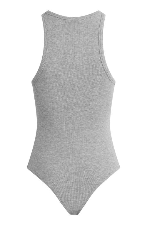 Favorite Daughter The Perfect Bodysuit In Heather Grey