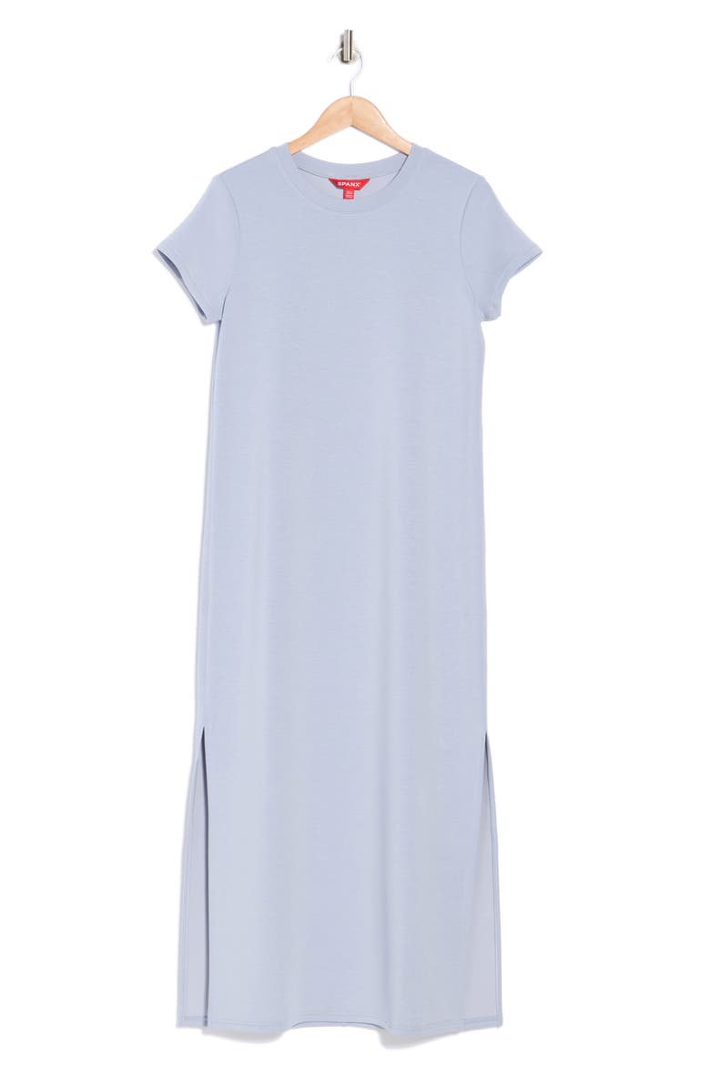 AirEssentials T-Shirt Dress, Main, color, HIMALAYAN CLOUD