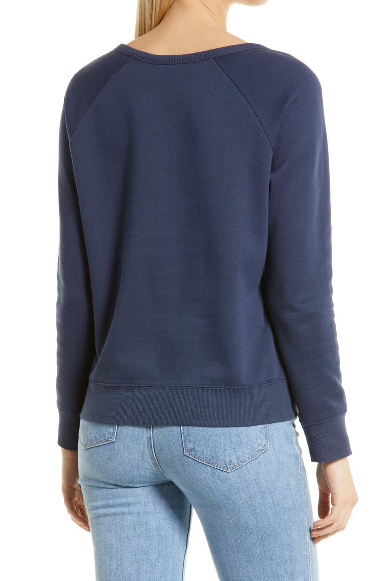 Team Snow Sweatshirt, Alternate, color, NAVY INDIGO