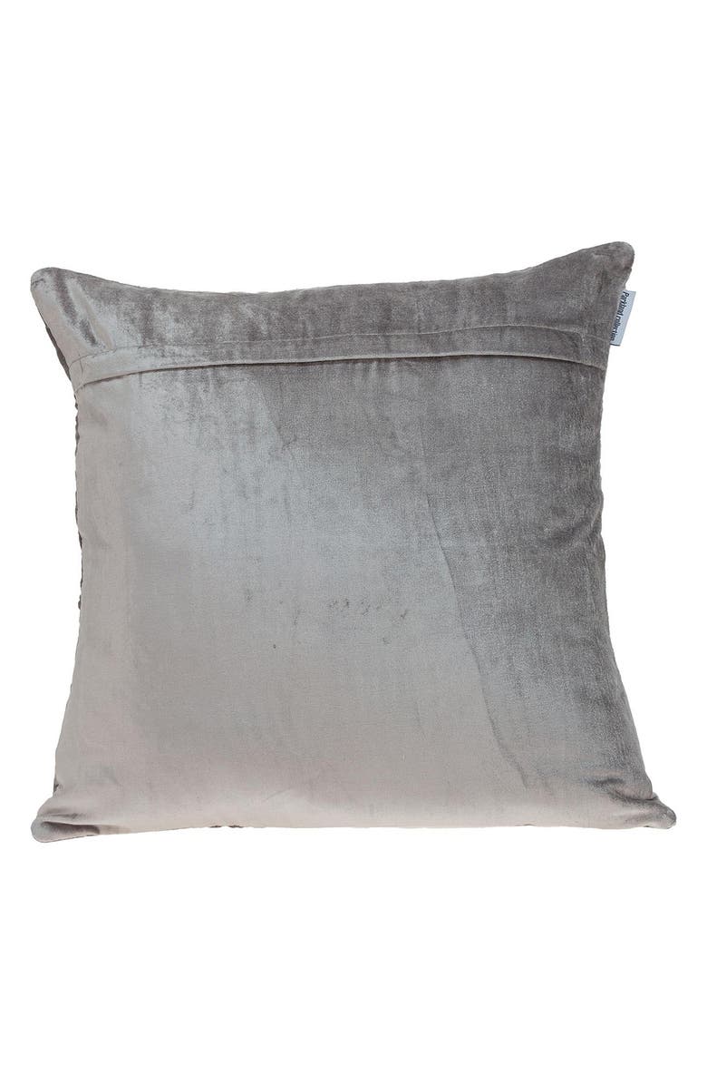 PARKLAND COLLECTION Reta Diamond Quilted Throw Pillow, Alternate, color, Taupe